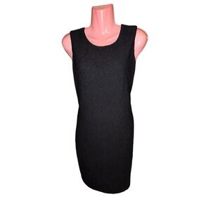 Calvin Klein Black Dress Sz 10 Professional Business Wear Classy Sleeveless